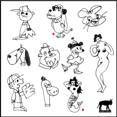 charlie brown sirena donna nuda mouse topolino magilla gorilla hanna barbera 	 charlie brown sirena donna nuda mouse topolino magilla gorilla hanna barbera 	