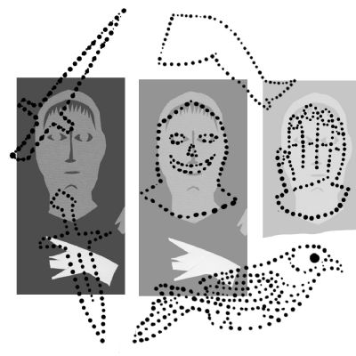 uccello medievale spada teste testa gamba uccello medievale spada teste testa gamba