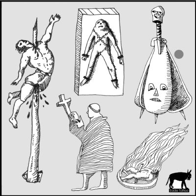 impalato frate incatenato pera anale bruciato ruota tortura impalato frate incatenato pera anale bruciato ruota tortura